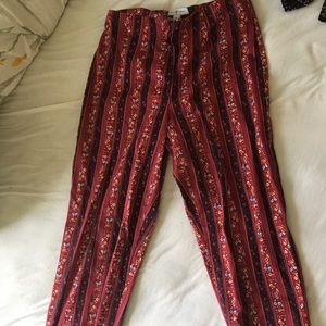 Saks Fifth Avenue Real Clothes Floral Striped